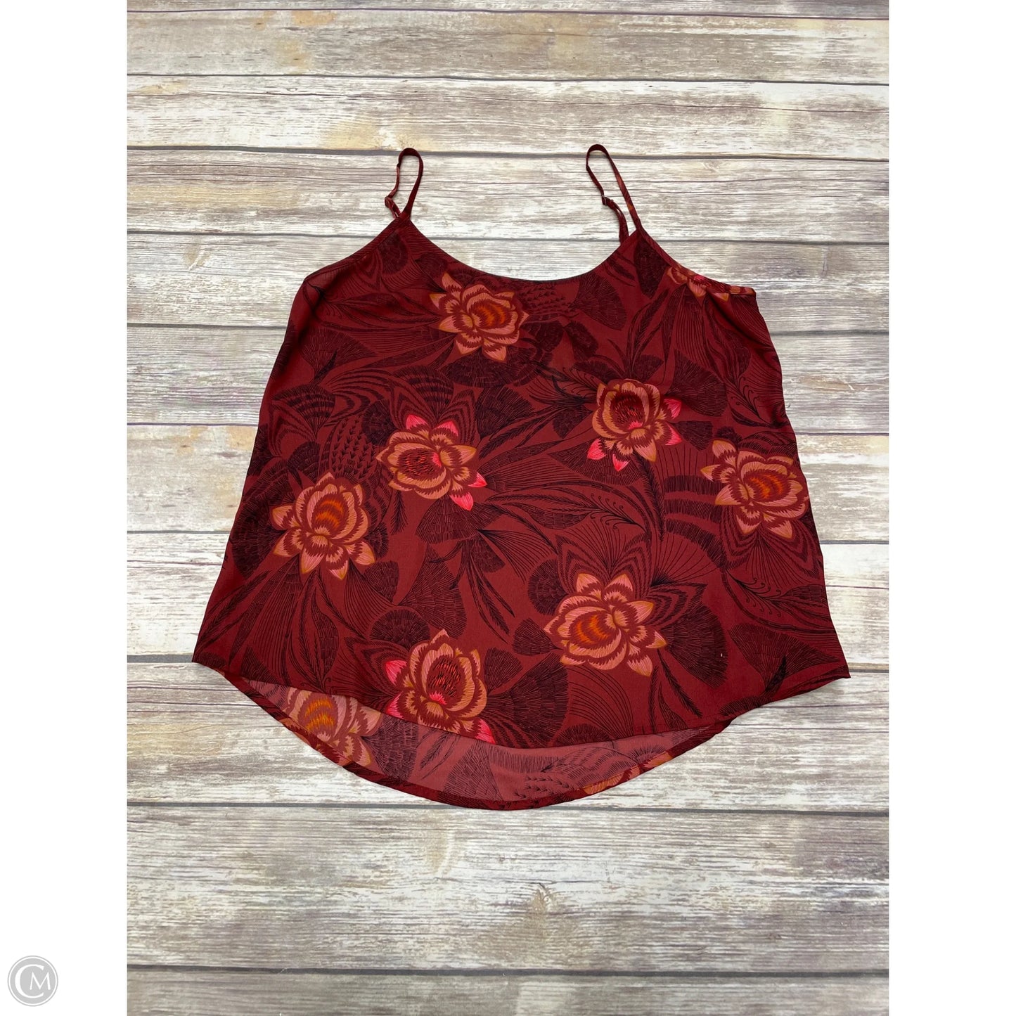 Top Sleeveless By Allison Joy In Red, Size: M