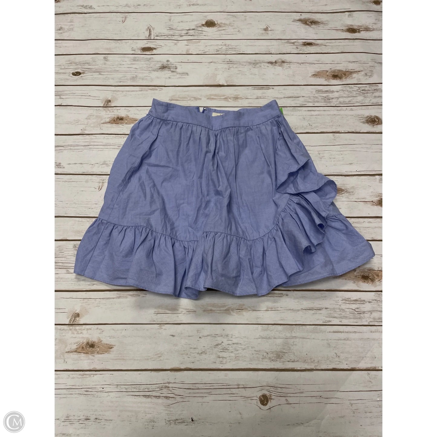 Skirt Designer By Kate Spade In Blue, Size: 4