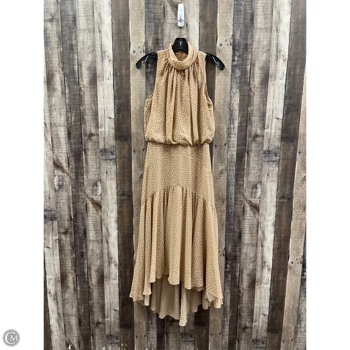 Dress Casual Midi By Taylor In Polkadot Pattern, Size: S