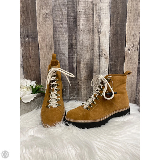 Boots Ankle Flats By Splendid In Tan, Size: 8.5