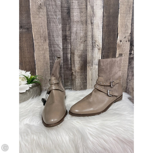 Boots Designer By Coach In Tan, Size: 10