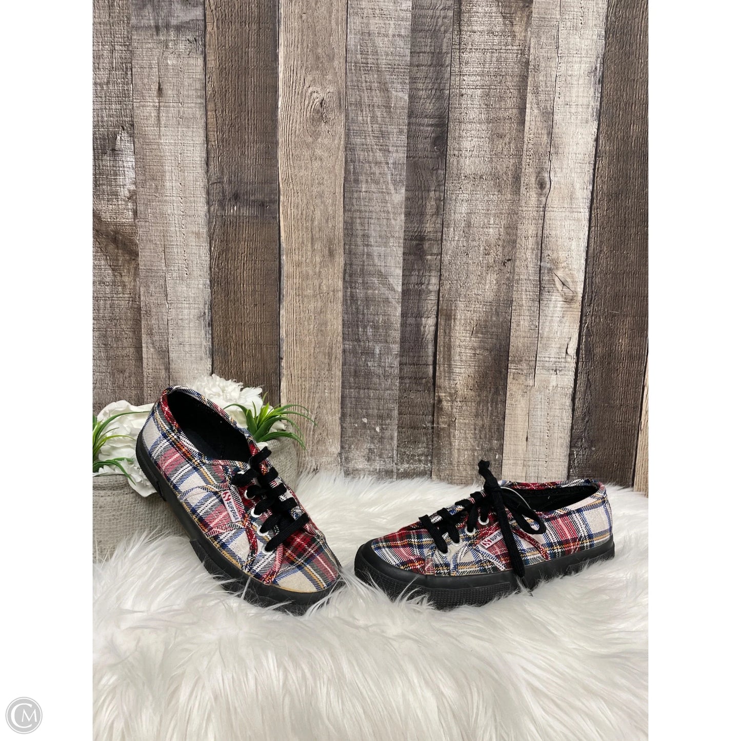 Shoes Flats By Superga In Multi-colored, Size: 7