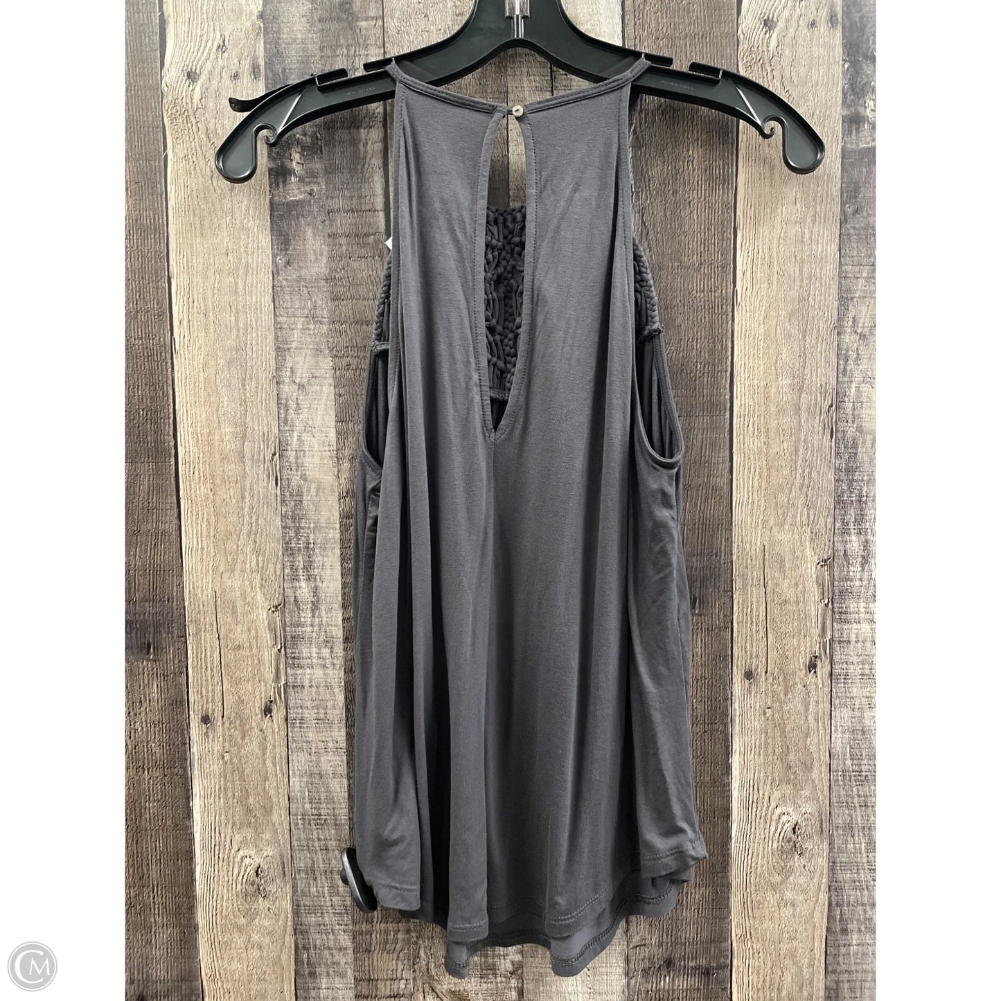 Top Sleeveless By American Eagle In Grey, Size: M