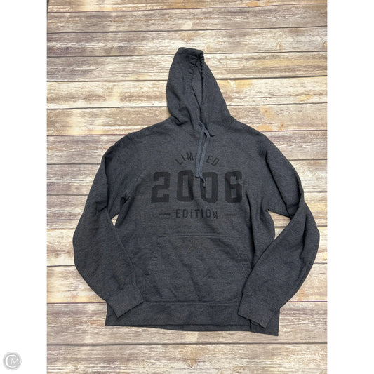 Sweatshirt Hoodie By Cmf In Grey, Size: L