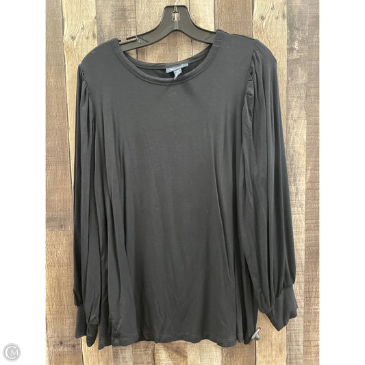 Top Long Sleeve By Modcloth In Black, Size: 1x