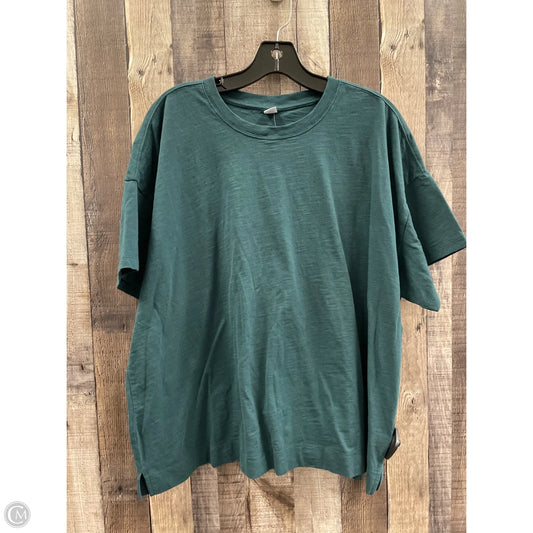 Top Short Sleeve Basic By Old Navy In Green, Size: Xxl