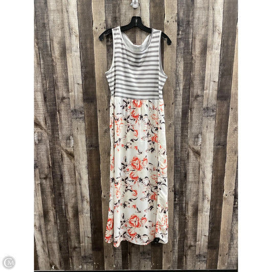 Dress Casual Maxi By Cme In Striped Pattern, Size: Xl