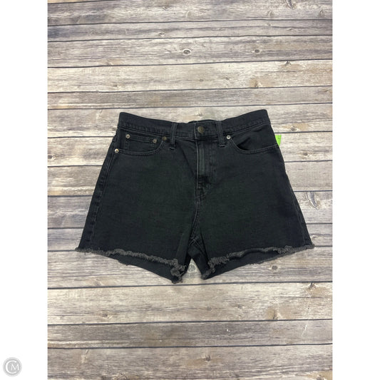 Shorts By Madewell In Black Denim, Size: 4