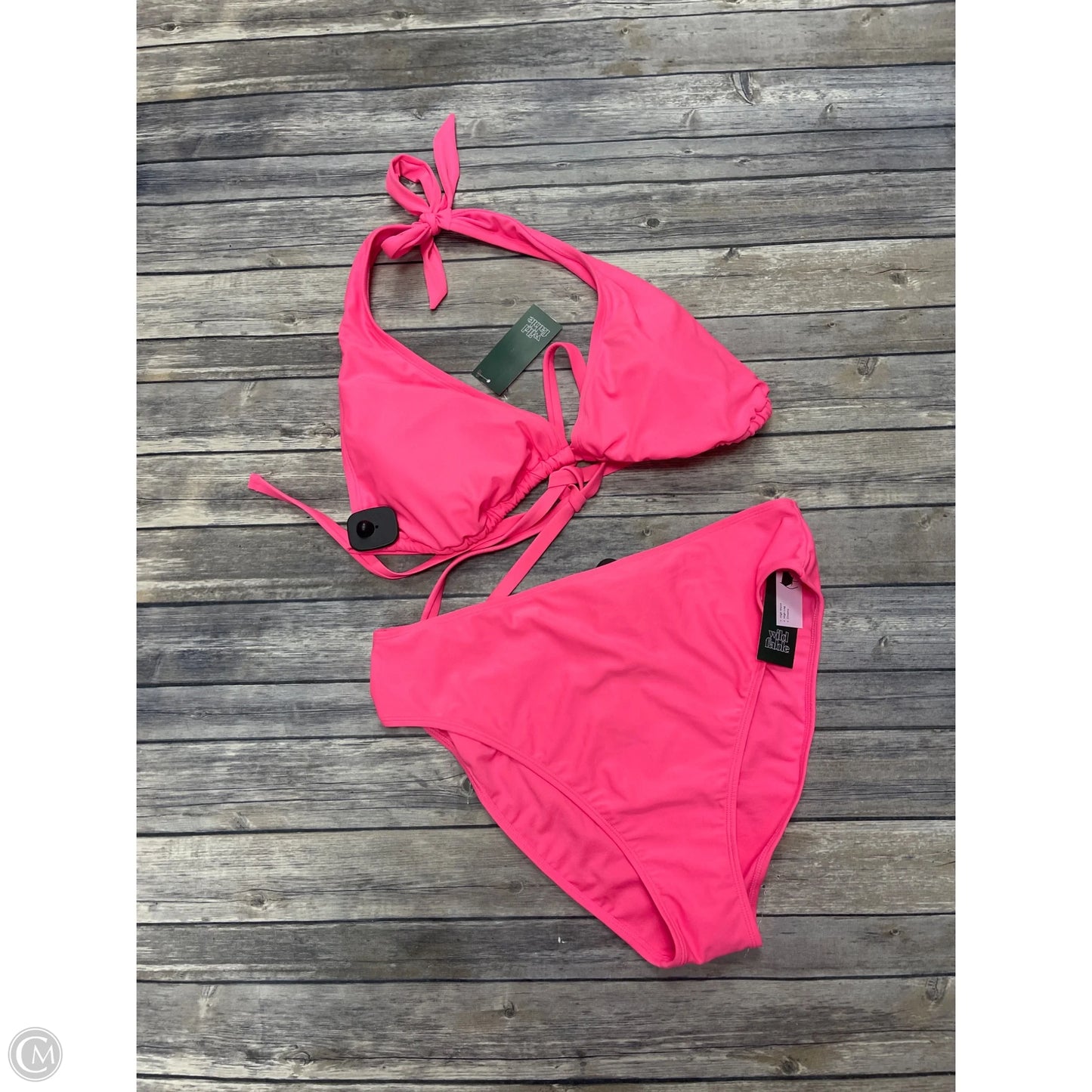 Swimsuit 2pc By Wild Fable In Pink, Size: 1x