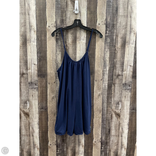 Romper By Cmf In Navy, Size: 2x