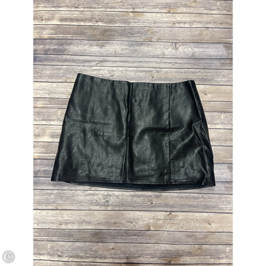 Skirt Mini & Short By Old Navy In Black & Blue, Size: 2x