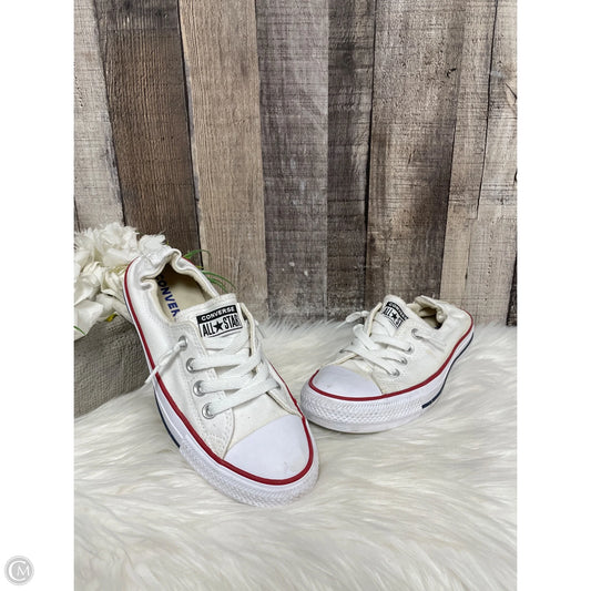 Shoes Athletic By Converse In White, Size: 7