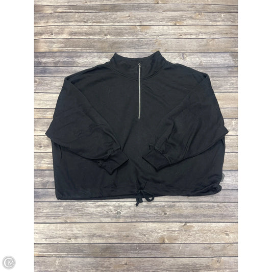 Athletic Sweatshirt Collar By Old Navy In Black, Size: Xxl