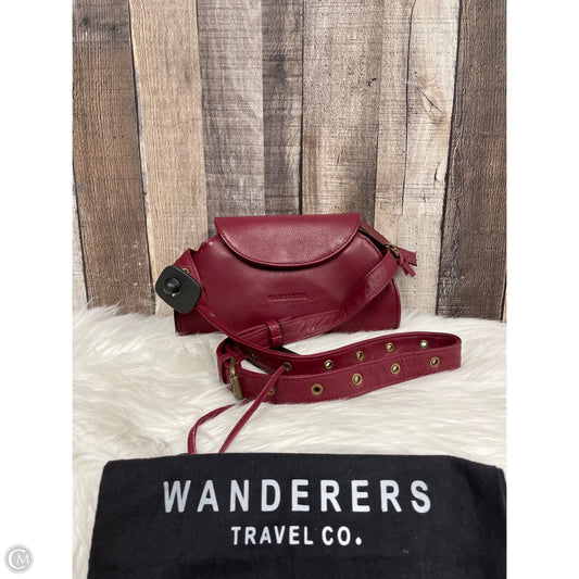 Crossbody Leather By Cmc, Size: Medium