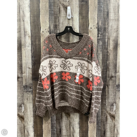 Sweater By So In Multi-colored, Size: M