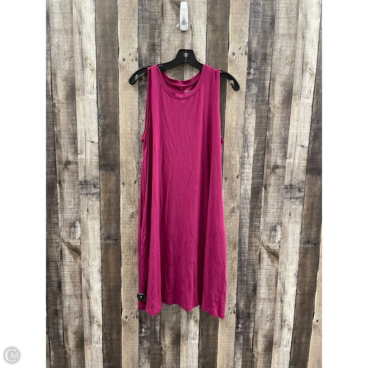Dress Casual Short By Time And Tru In Purple, Size: Xl