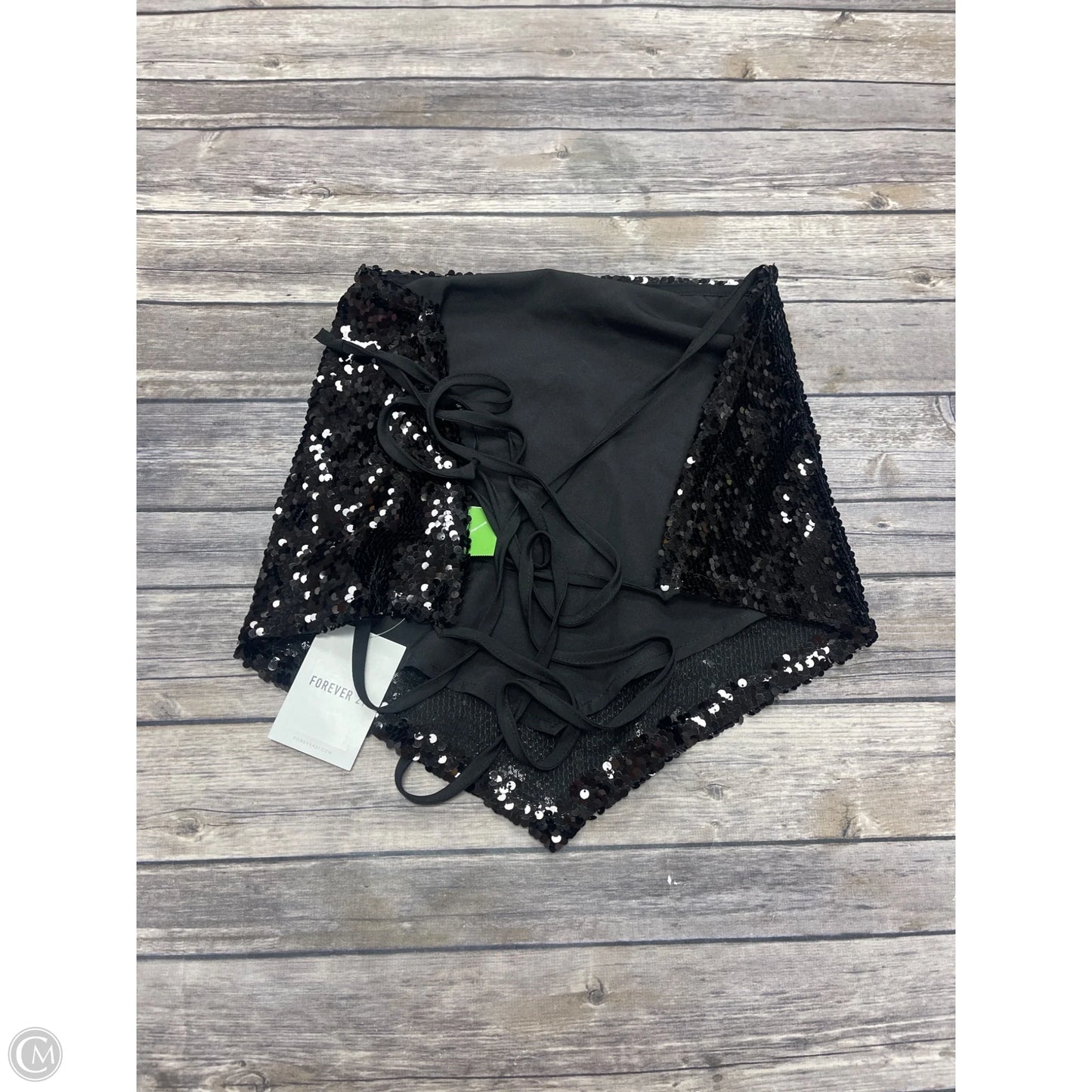 Top Sleeveless By Forever 21 In Black, Size: 3x