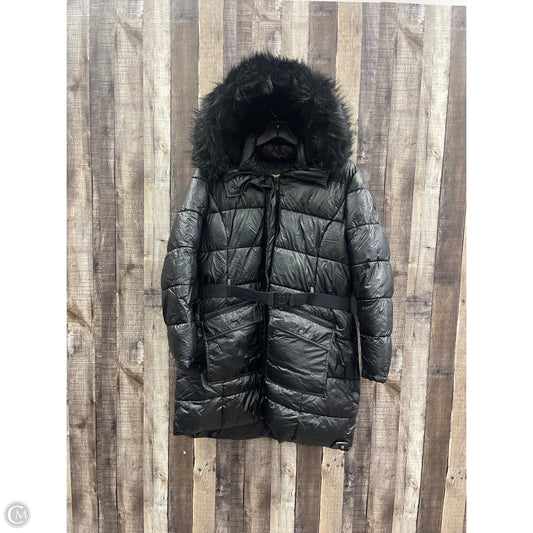 Coat Designer By Michael Kors In Black, Size: Xl