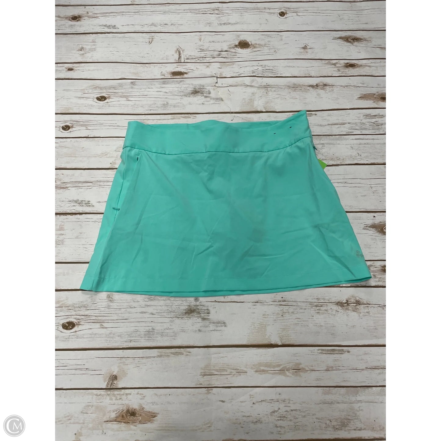 Athletic Skort By Tek Gear In Green, Size: L