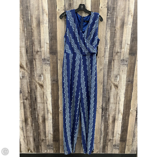 Jumpsuit By New York And Co In Blue, Size: L