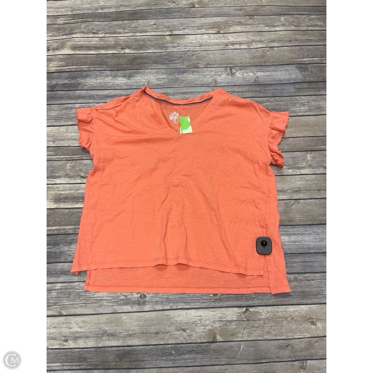 Top Short Sleeve By Pilcro In Pink, Size: M