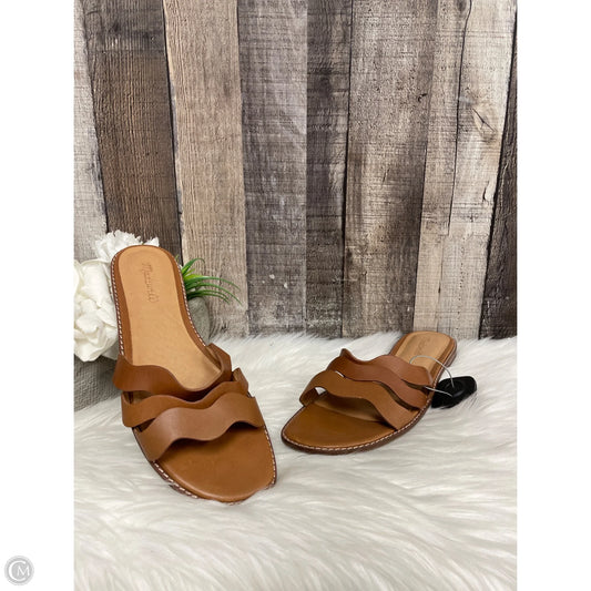 Sandals Flats By Madewell In Tan, Size: 10