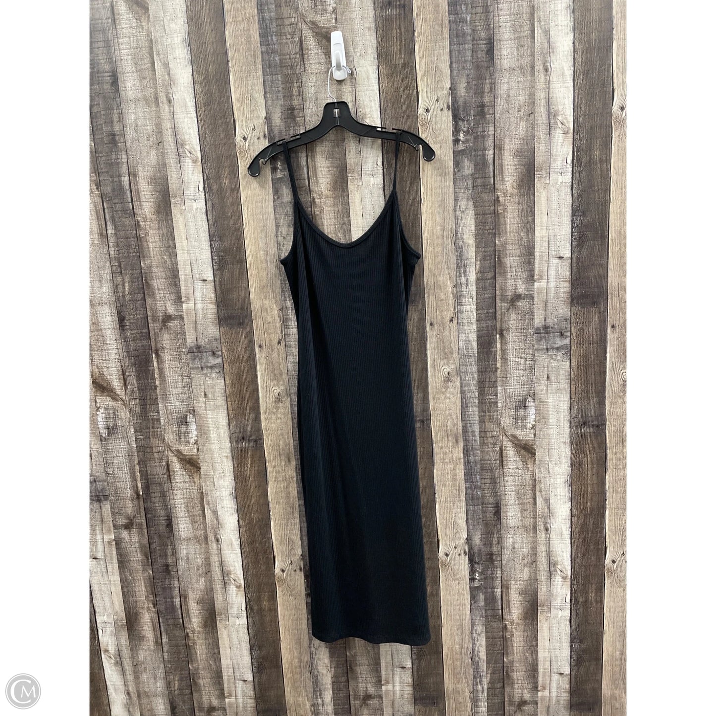 Dress Casual Midi By Fabletics In Black, Size: M