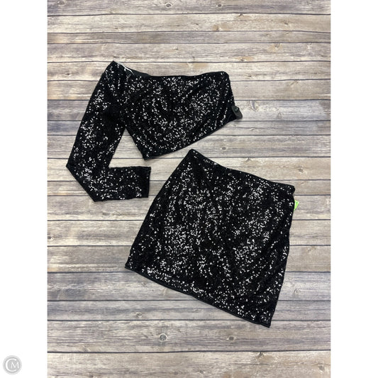 Skirt Set 2pc By Lulus In Black, Size: M