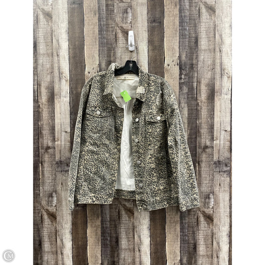 Jacket Other By Cme In Animal Print, Size: L