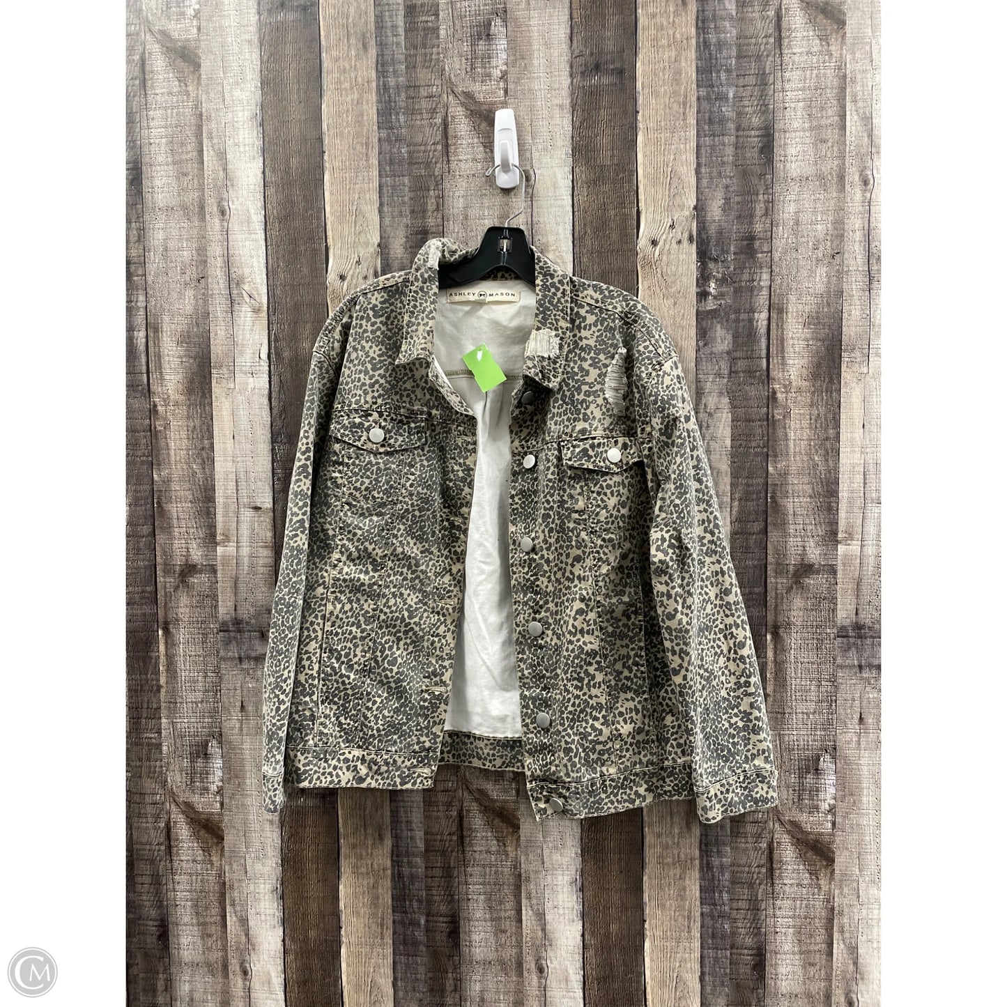 Jacket Other By Cme In Animal Print, Size: L
