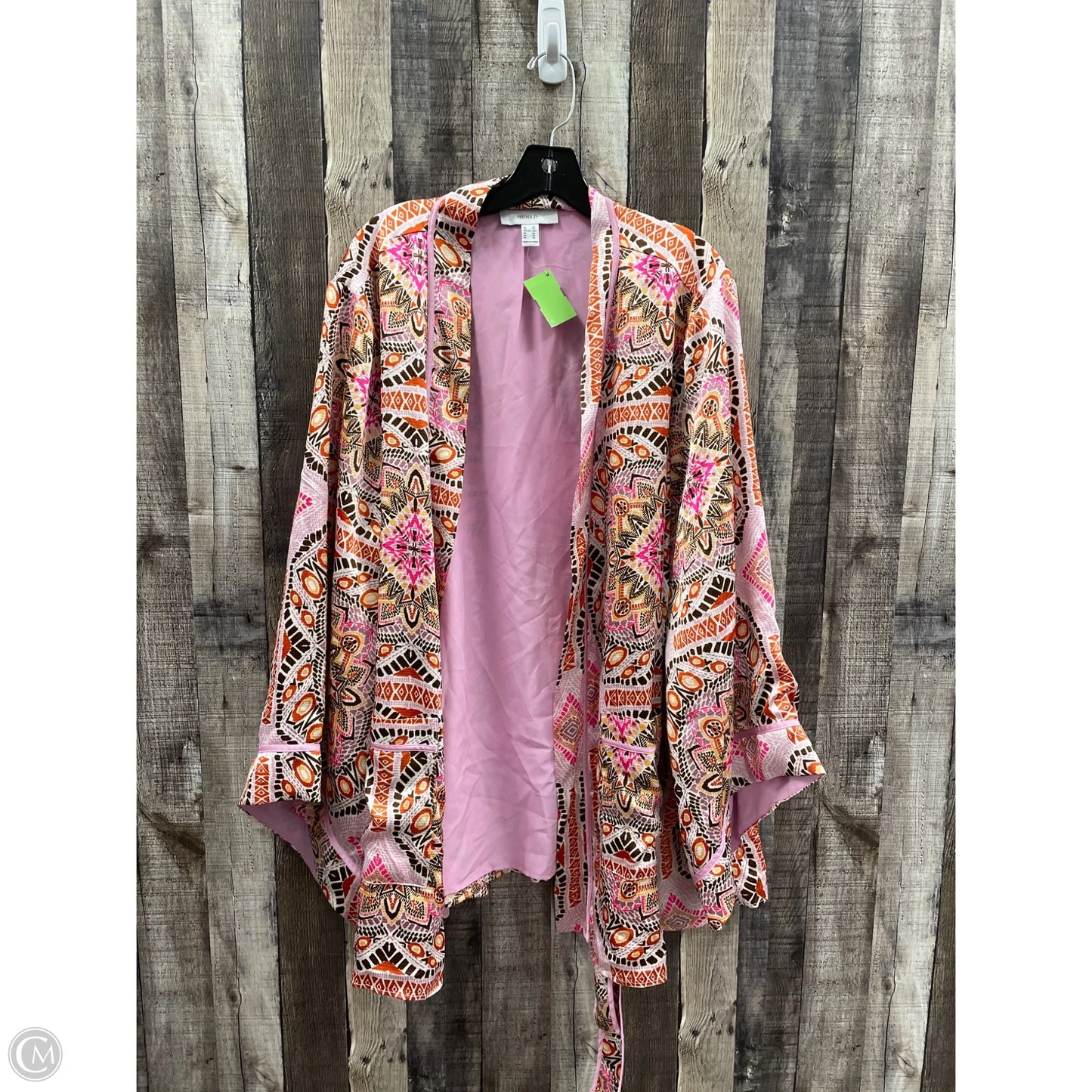 Kimono By Forever 21 In Multi-colored, Size: 3x
