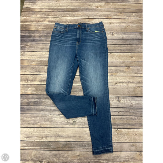 Jeans Straight By J. Crew In Blue Denim, Size: 12