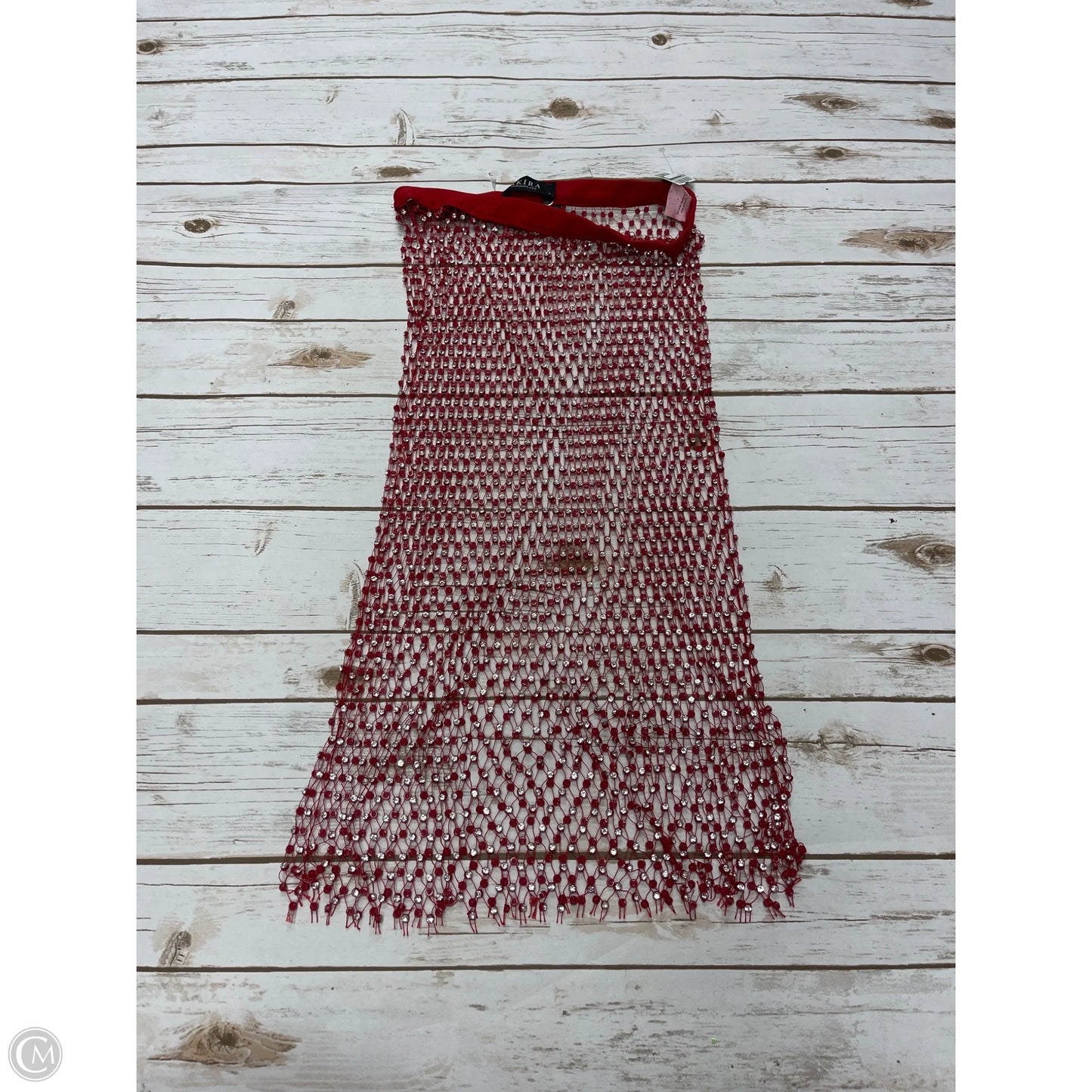 Skirt Midi By Akira In Red, Size: S