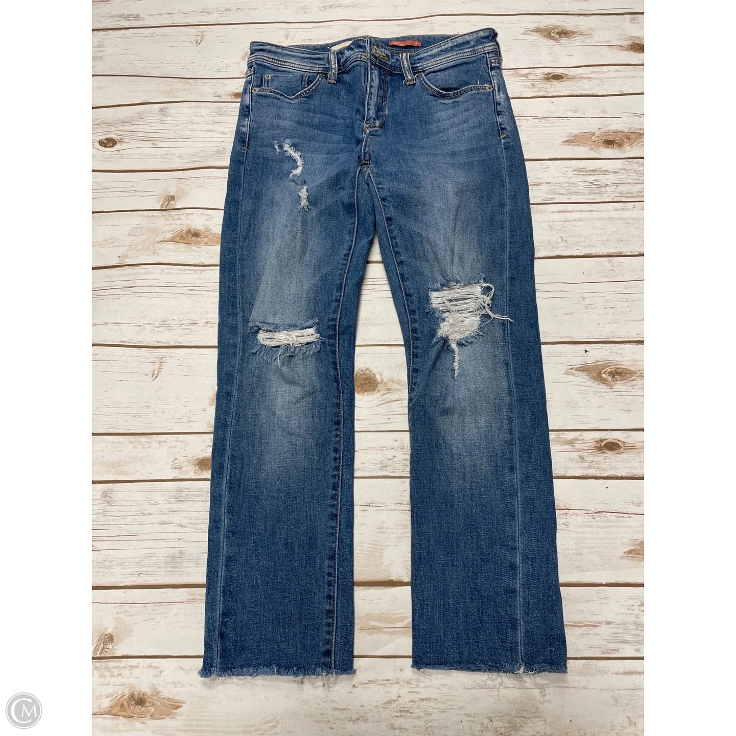 Jeans Skinny By Pilcro In Blue Denim, Size: 2