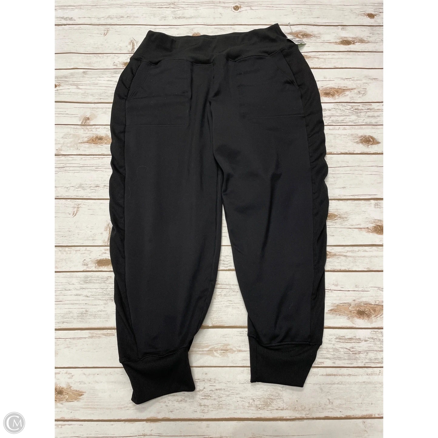 Athletic Pants By Cme In Black, Size: L