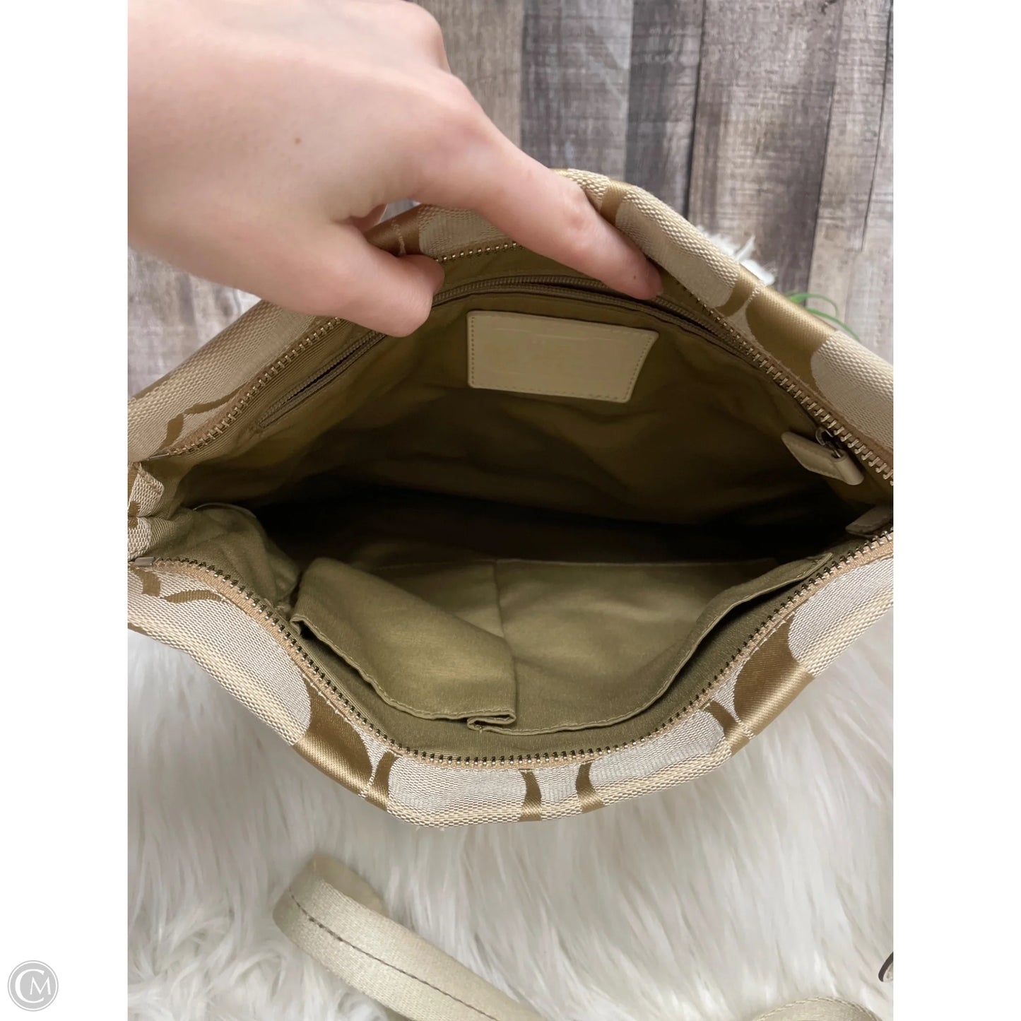 Crossbody Designer By Coach, Size: Large