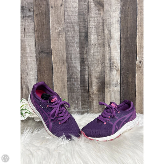 Shoes Athletic By Asics In Purple, Size: 8.5