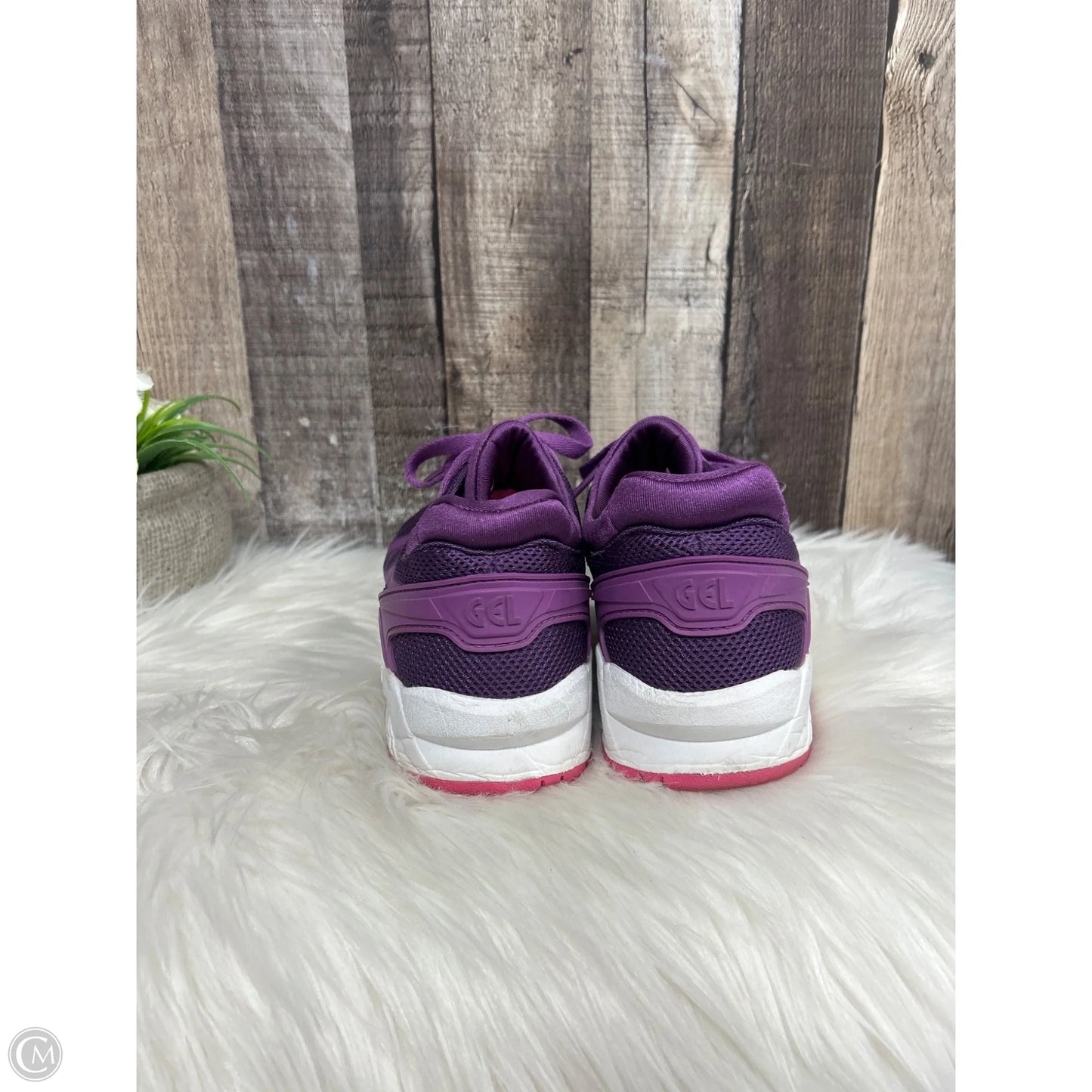 Shoes Athletic By Asics In Purple, Size: 8.5