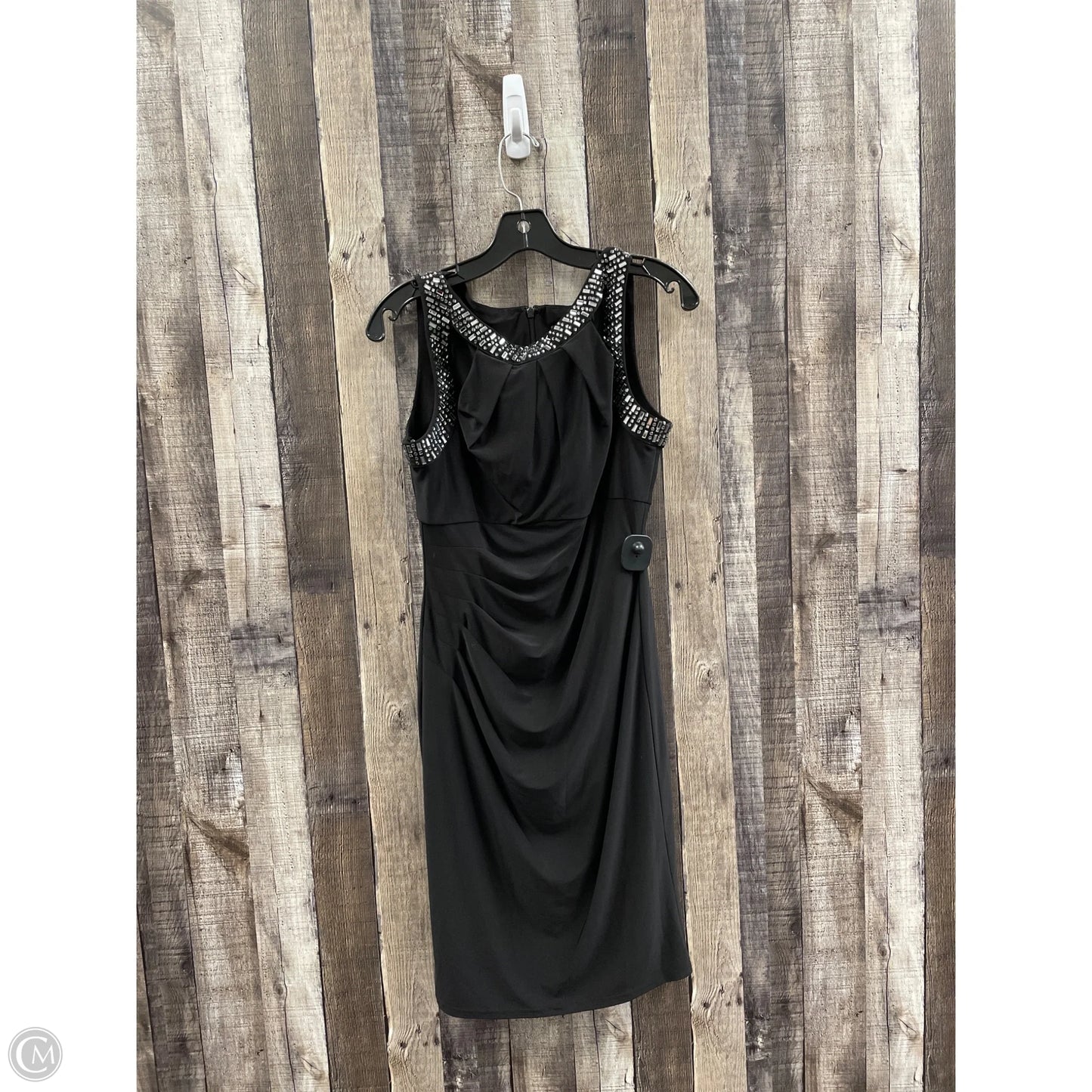 Dress Party Midi By Vince Camuto In Black, Size: M