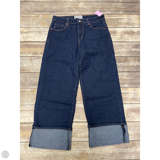 Jeans Cropped By Cme In Blue Denim, Size: 6