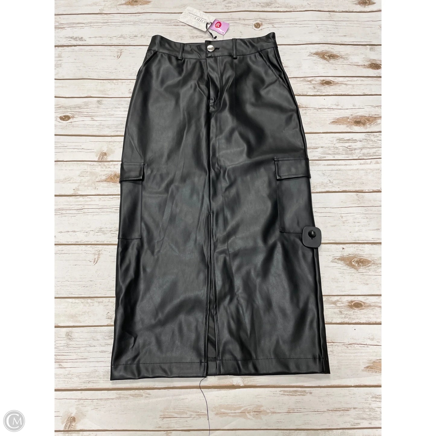 Skirt Midi By Cme In Black, Size: M