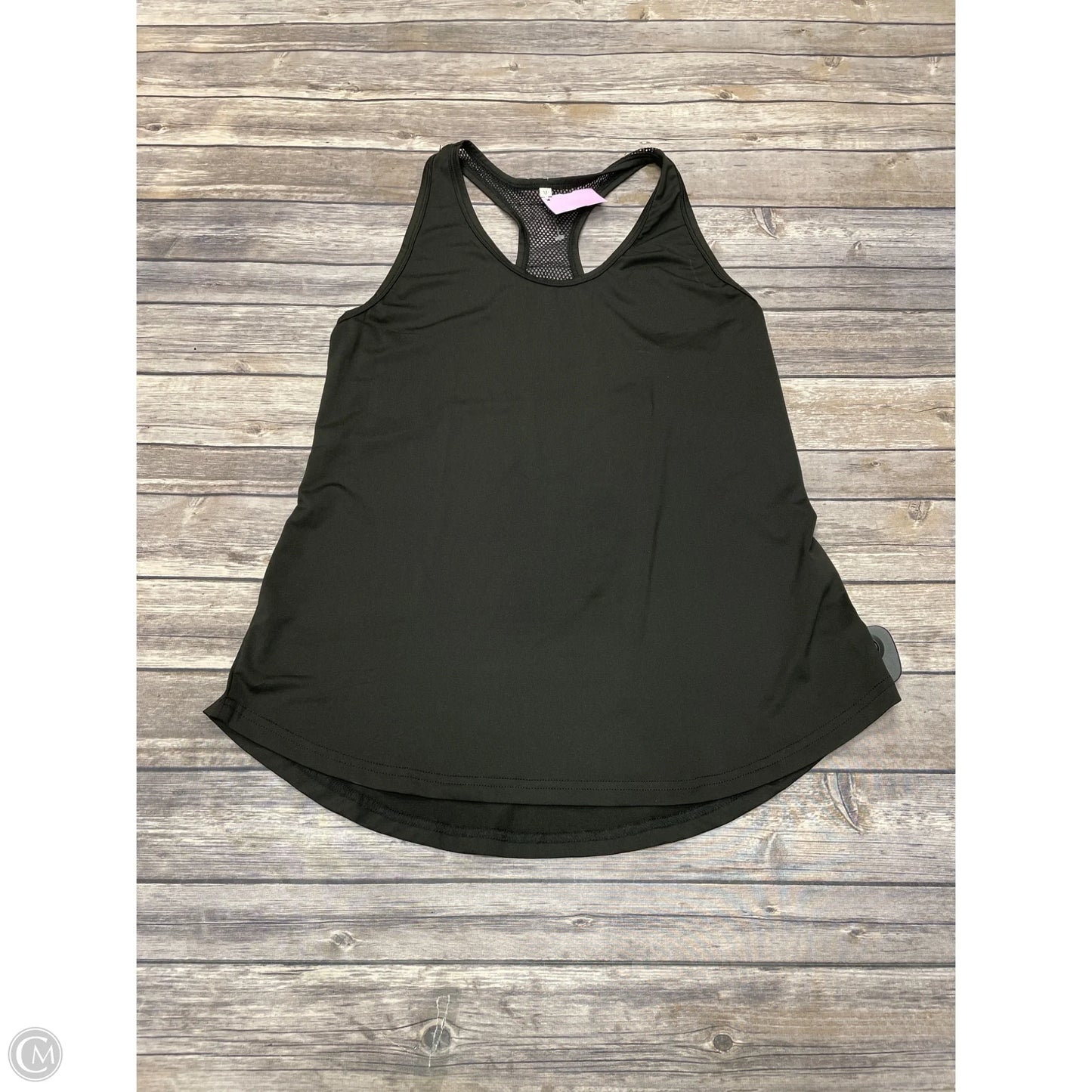 Athletic Tank Top By Cmf In Black, Size: M