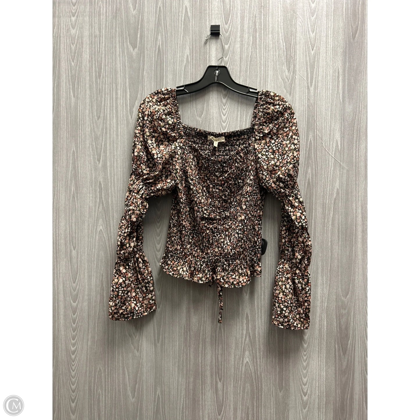 Top Long Sleeve By Promesa In Multi-colored, Size: M