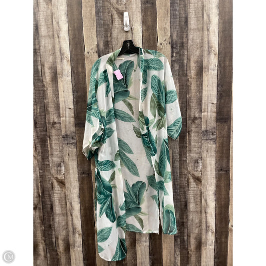 Kimono By Do Everything In Love In Green, Size: Osfm