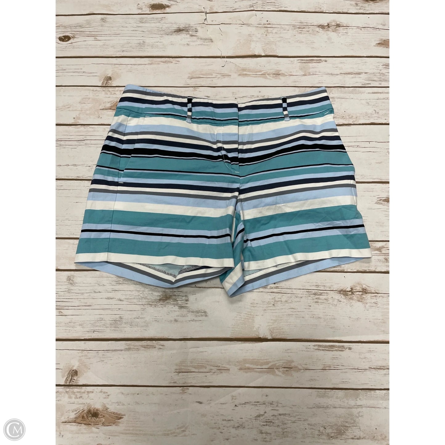 Shorts By Loft In Striped Pattern, Size: 4