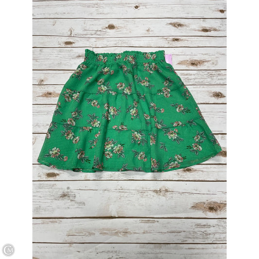 Skirt Mini & Short By Loft In Floral Print, Size: Xs