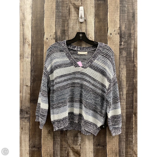 Sweater By Lucky Brand In Blue, Size: Xs