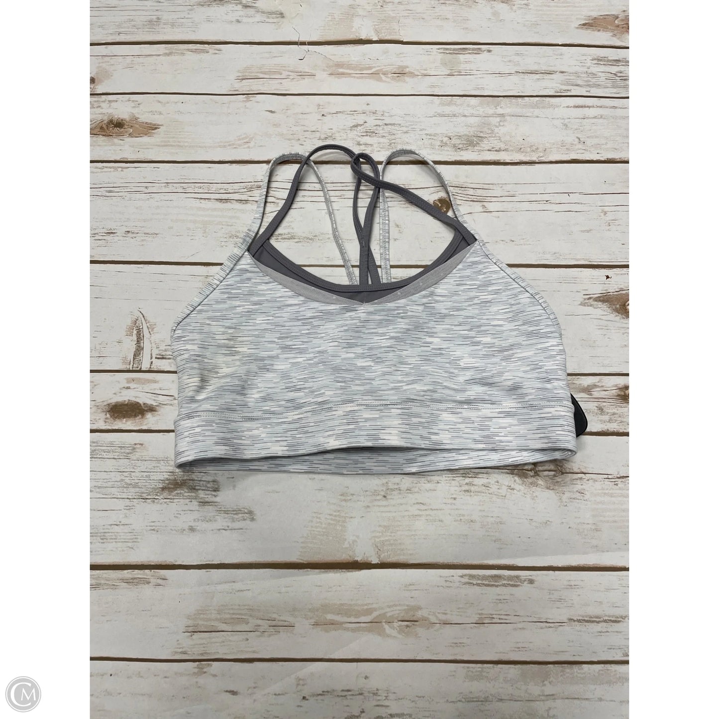 Athletic Bra By Zyia In Grey, Size: M