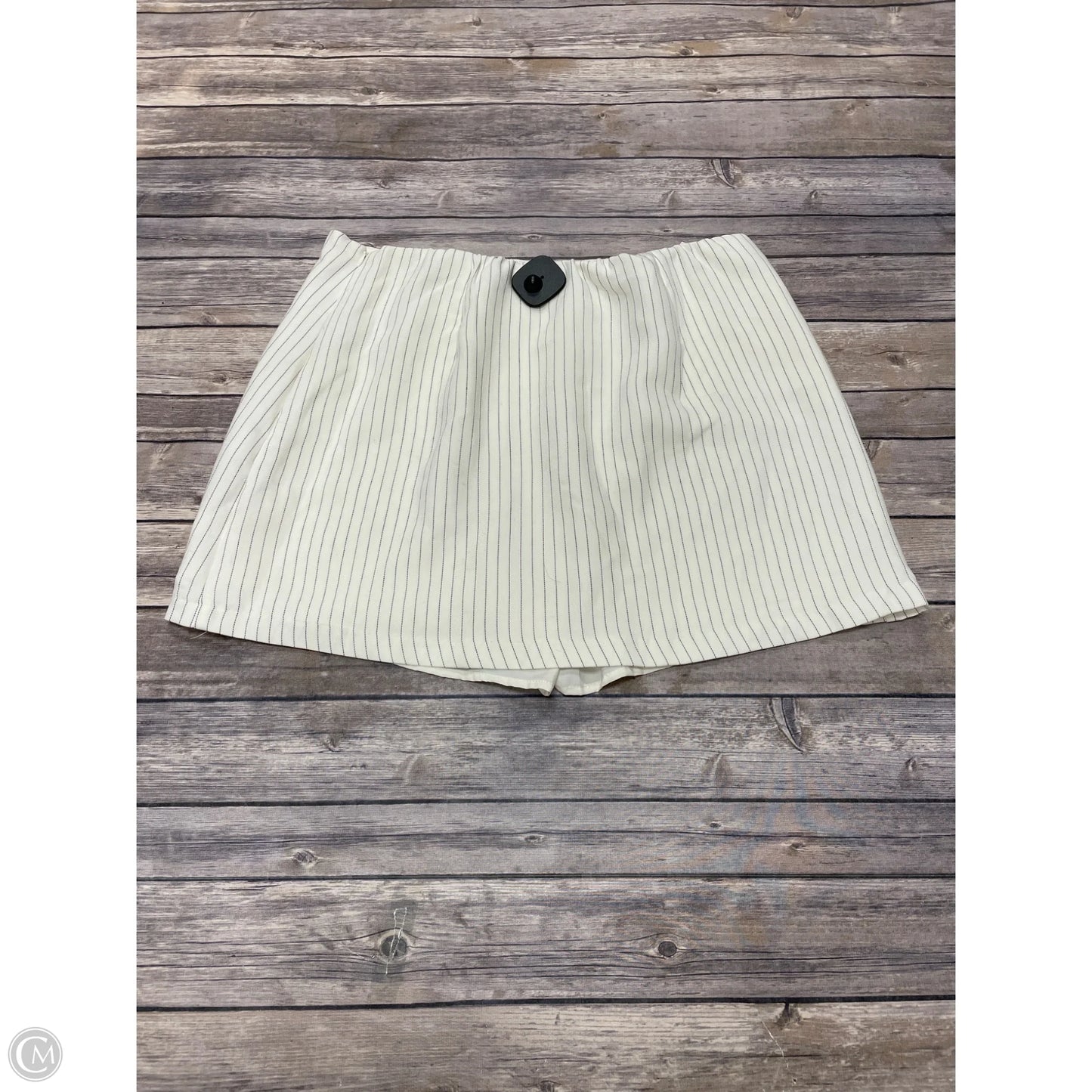 Skirt Mini & Short By Cme In Striped Pattern, Size: Xl