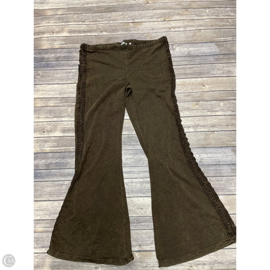 Pants Leggings By Cme In Brown, Size: 1x
